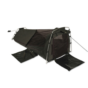 Sahara Biker Single Dome Canvas Swag & Bag 