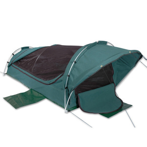 Sahara Roamer Deluxe King Single Dome Canvas Swag & Bag 