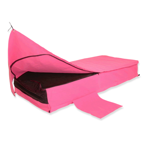 Sahara Traveller Deluxe King Single Traditional Swag & Bag - Pink